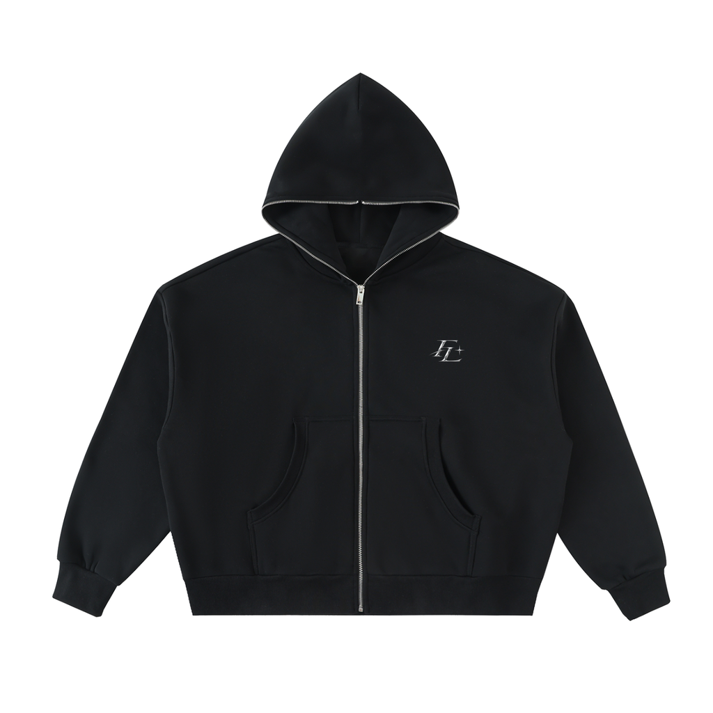 Currently Unknown Full-Zip Hoodie